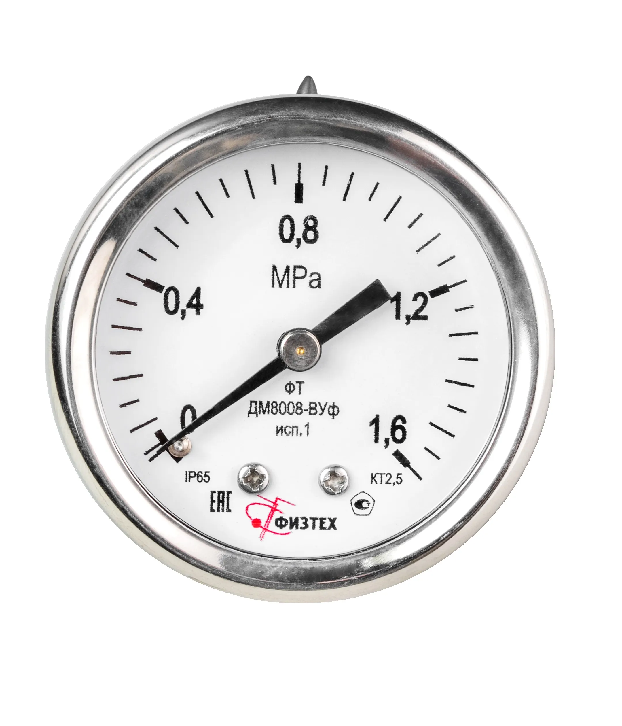 Манометры виброустойчивые ДМ8008-ВУф исп 1 d.50 (Диаметр: 50 мм)