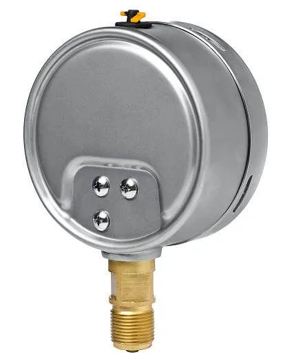 Вакуумметры, мановакуумметры, манометры виброустойчивые ДВ8008-ВУф, ДА8008-ВУф, ДМ8008-ВУф (Диаметр: 100 мм)