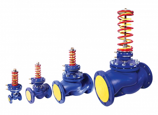 Регуляторы перепада давления прямого действия ВРПД (регуляторы давления "после себя")
