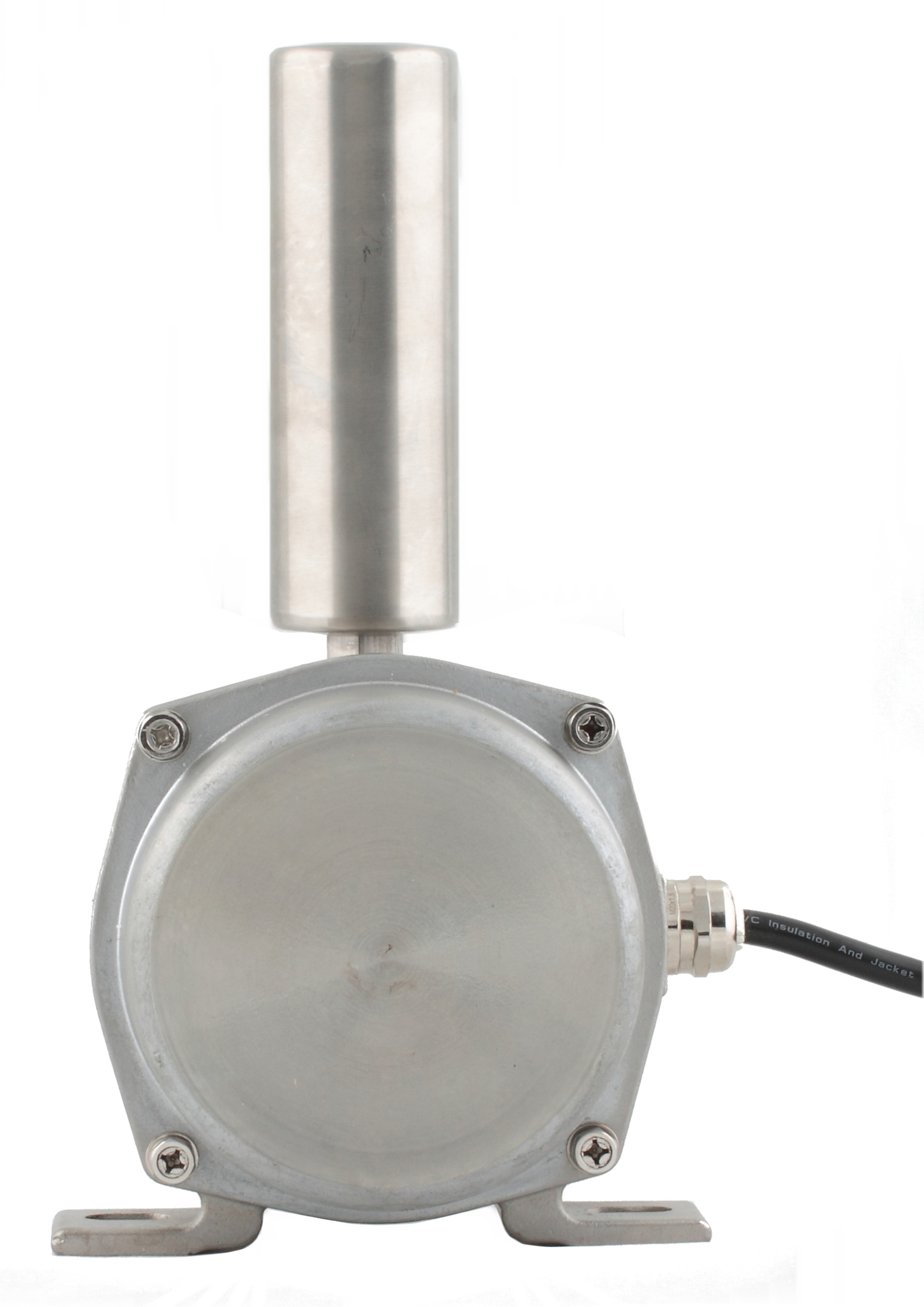 Датчик контроля схода ленты в корпусе из нерж. стали, -40...+75С, 250 VAC, 10 A, IP67, 2 релейных выхода, материал контактного ролика - нерж. сталь